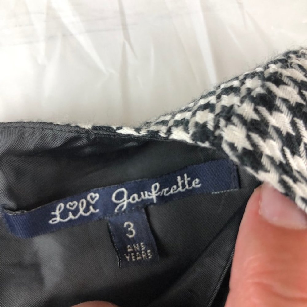 Lili Gaufrette Houndstooth Holiday Dress - Picture 6 of 9